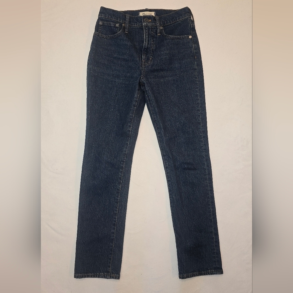 Madewell The perfect Vintage Jeans Denim Dark Wash Like New size 25